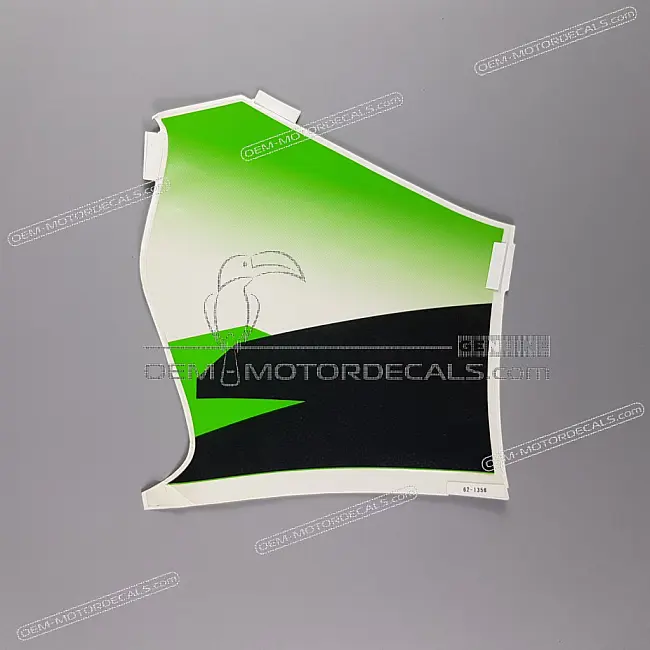 Autocollant Kawasaki Ninja ZX-6R carénage inférieur côté droit OEM 560621356