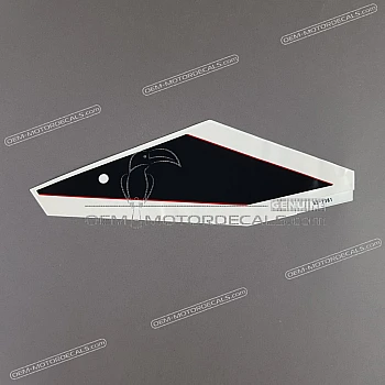 Autocollant de carénage supérieur avant, côté gauche