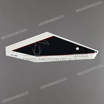 Autocollant de carénage supérieur avant, côté droit