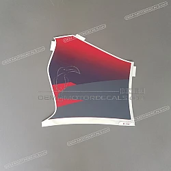 Side cowling decal, right side