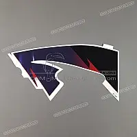 KAWASAKI Sticker rechter onderkuip Ninja patroon, rechterkant 56062-1367