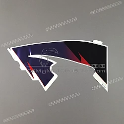 Side cowling decal, right side
