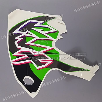 Side cowling decal, left side