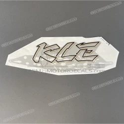 Lower cowling decal, right side
