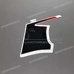 Seitenverkleidung Aufkleber, Rechte Seite