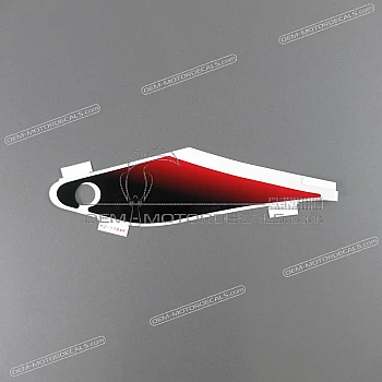 Frame cowling decal, right side