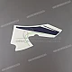 Autocollant arrière du carénage inférieur droit Kawasaki Ninja ZX-6R Côté Droit OEM 560621812