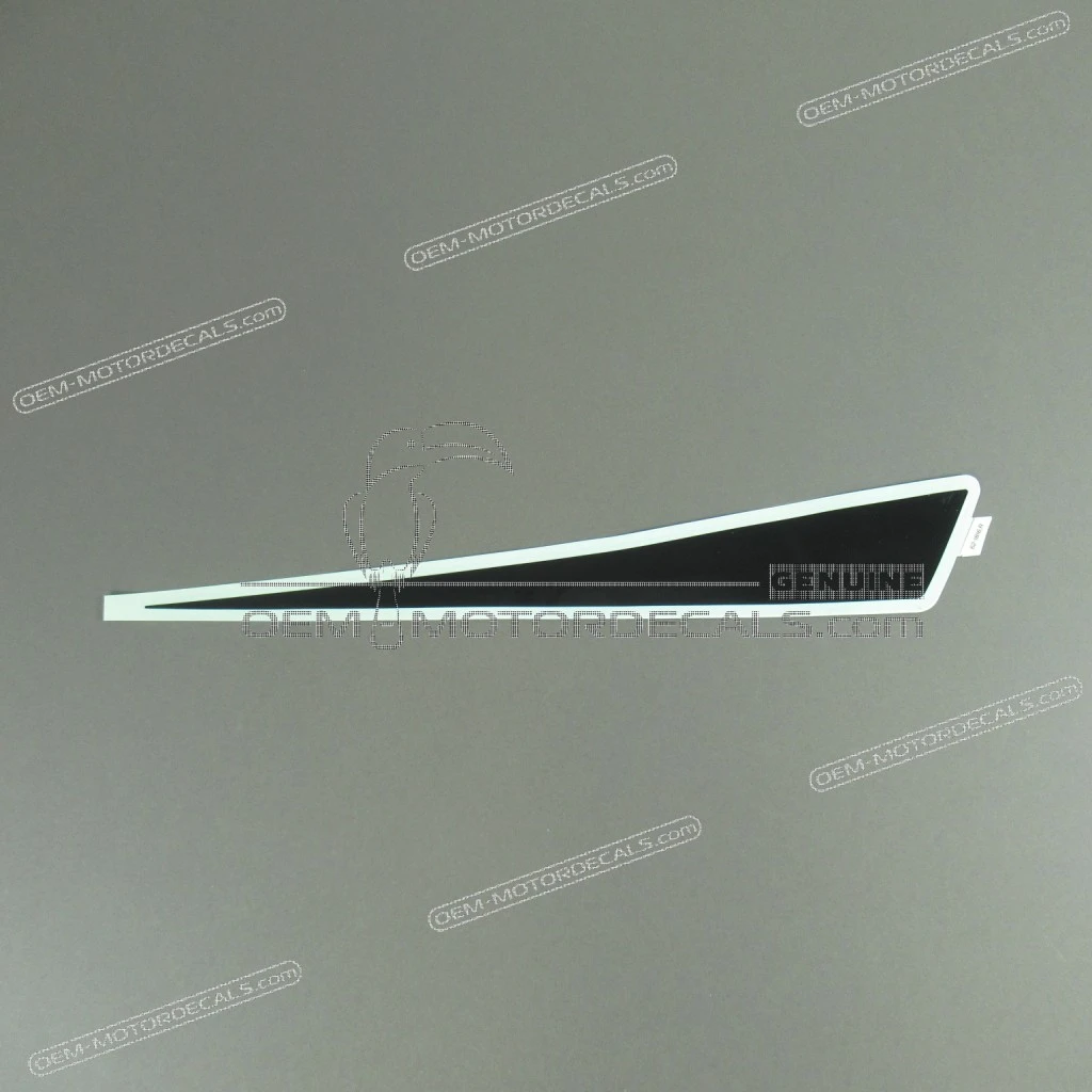 Kawasaki Ninja ZX-6R Naklejka na górną część zbiornika paliwa prawa strona OEM 560621816