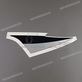 Front cowling decal, right side