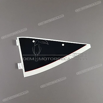 Front cowling decal, right side
