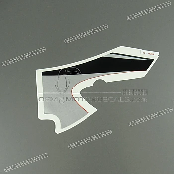 Side cowling decal, right side