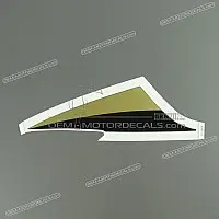 KAWASAKI Naklejka na górną owiewkę Ninja ZX-6R, prawa strona 56062-1837