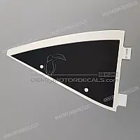 KAWASAKI Adesivo carenatura superiore Ninja ZX-6R, lato destro 56062-1839