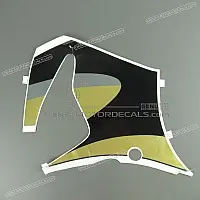 KAWASAKI Naklejka na przednią dolną owiewkę Ninja ZX-6R, prawa strona 56062-1843