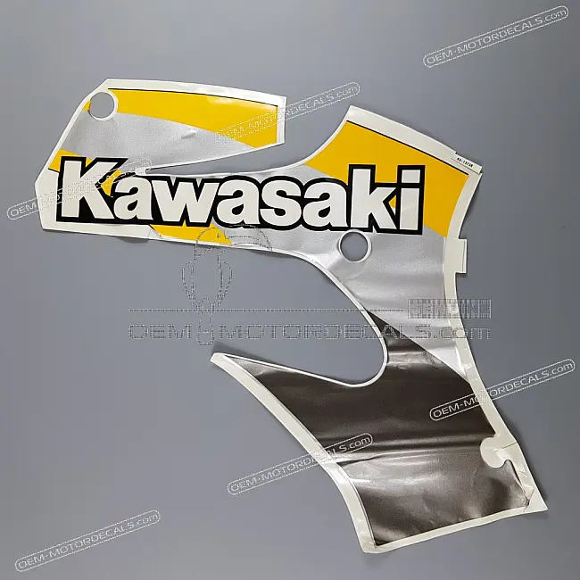 Autocollant de carénage inférieur Kawasaki NINJA ZX-7R côté droit OEM 560631373