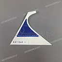 Upper center cowling Ninja ZX-9R pattern, left side
