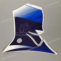 Side cowling decal, left side