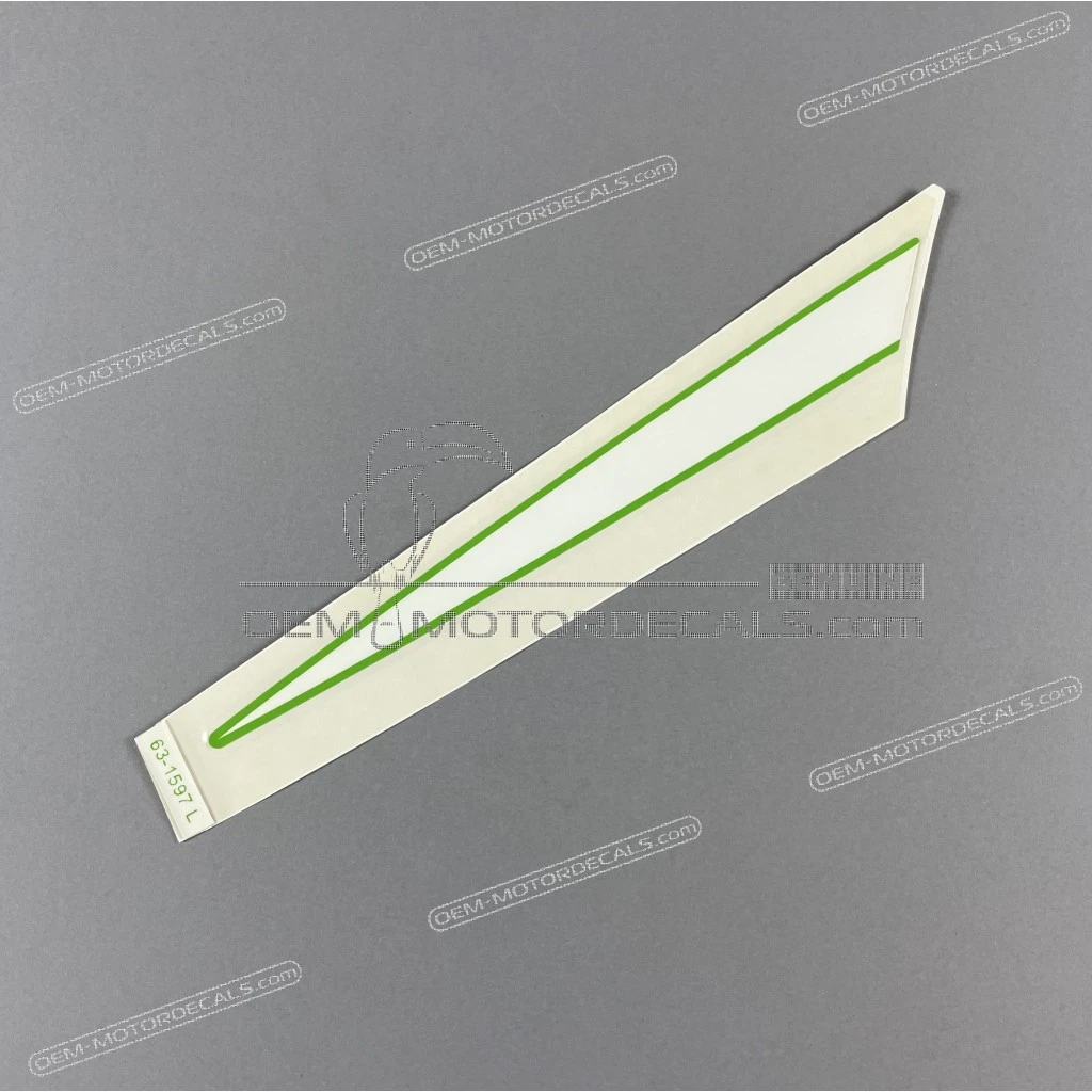 Autocollant central de carénage inférieur Kawasaki Ninja, côté gauche OEM 560631597