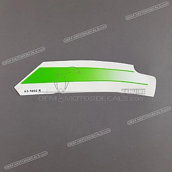 Ninja ZX-6R lower cowling duct graphic, right side