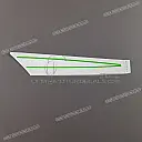 Autocollant de carénage inférieur central, côté droit
