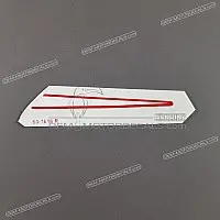 KAWASAKI Onderkuip kanaal sticker, rechterkant 56063-1618