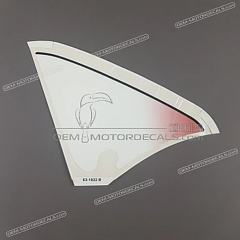 Bugverkleidung Aufkleber, Rechte Seite