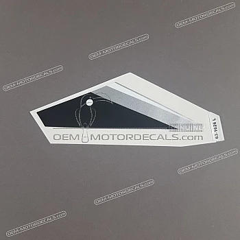 Front cowling decal, left side