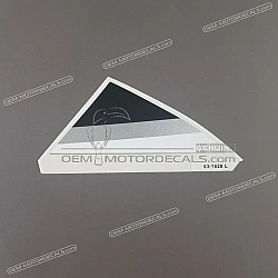 Side cowling decal, left side