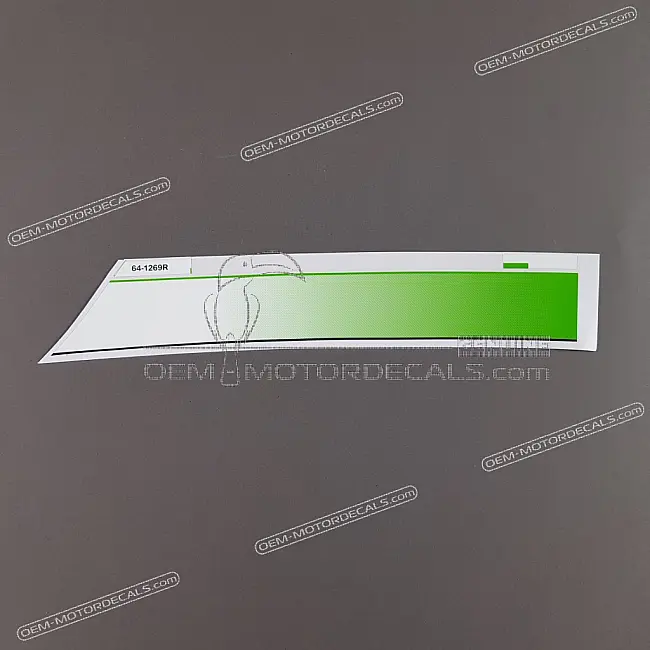 Kawasaki Ninja ZX-6R Tankaufkleber rechte Seite OEM 560641269