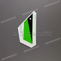 Front cowling decal, right side