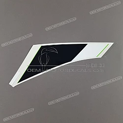 Side cowling decal, left side