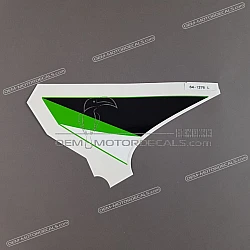 Side cowling decal, left side