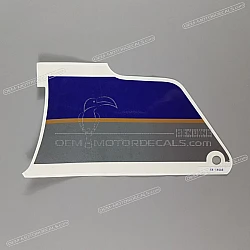 Front cowling decal, right side