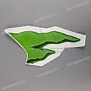 Fuel tank cover pattern, left side