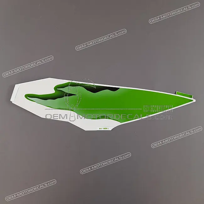 Kawasaki Ninja ZX-12R Sitzabdeckung Aufkleber linke Seite OEM 56064-1609