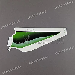 Side cowling decal, left side