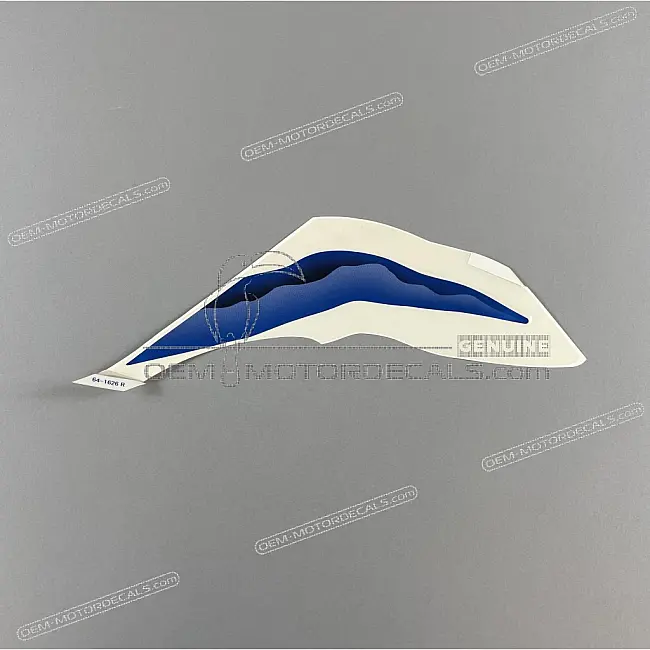 Kawasaki Ninja ZX-12R Untere Verkleidung Oberteil Aufkleber Rechte Seite OEM 56064-1626
