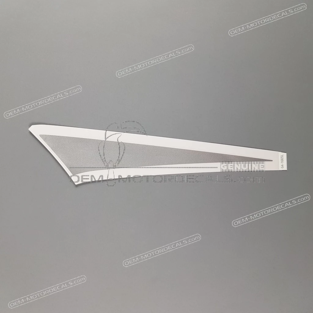 Kawasaki Ninja Kraftstofftank Aufkleber links OEM 56064-1665
