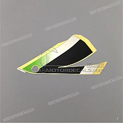 Side cowling decal, left side