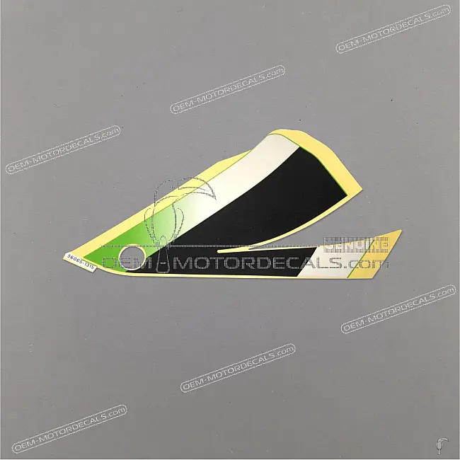 Kawasaki Ninja ZX-7R Adesivo carena inferiore lato sinistro superiore OEM 560651315
