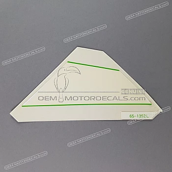 Side cowling decal, left side