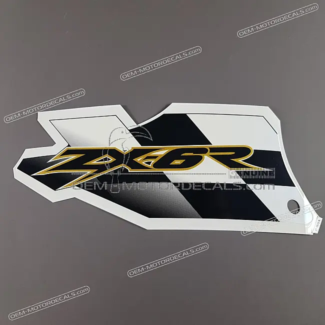 Autocollant Kawasaki Ninja ZX-6R carénage inférieur côté droit OEM 56065-1513