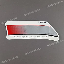 Autocollant bas de carénage, côté droit