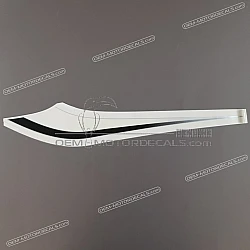 Heckverkleidung Aufkleber, Linke Seite