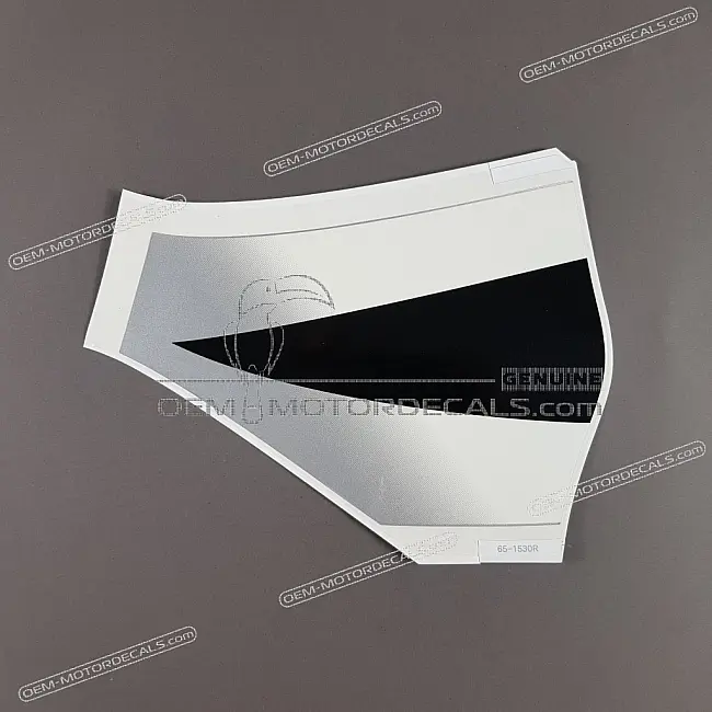 Kawasaki Ninja ZX-6R Adesivo carenatura inferiore lato destro superiore OEM 560651530