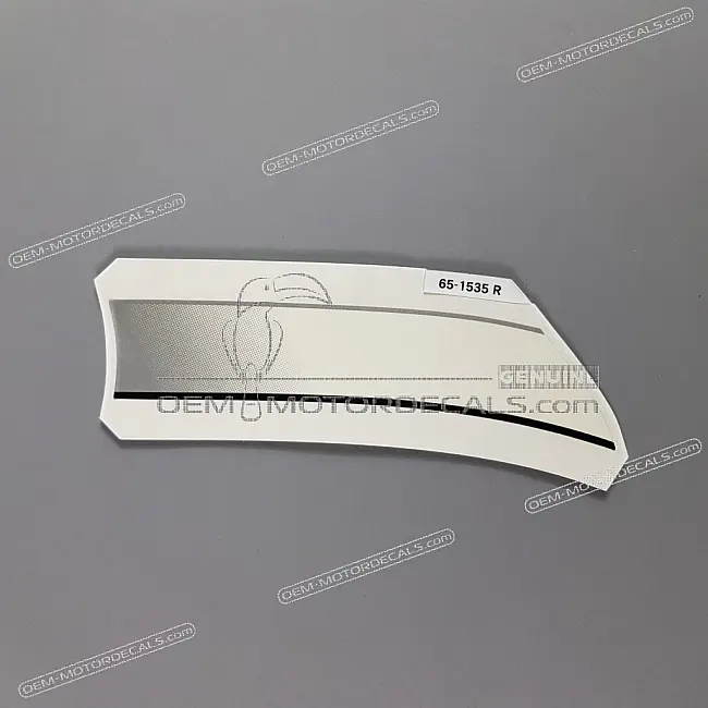 Kawasaki Ninja ZX-6R Adesivo Carenatura Inferiore Lato Destro OEM 56065-1535