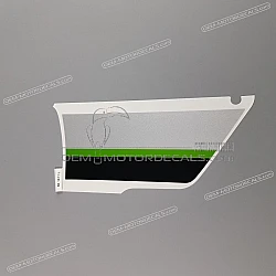 Kanzel / Oberteil Verkleidung Aufkleber, Linke Seite