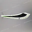 Autocollant de coque arrière de selle, côté gauche