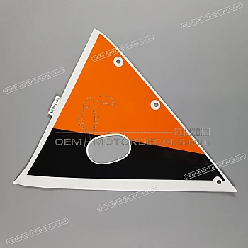Front cowling decal, right side