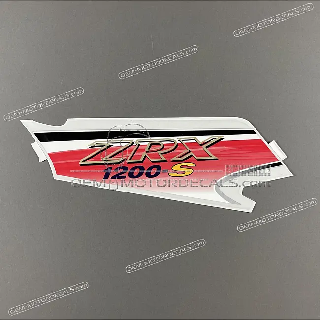 Kawasaki ZRX1200S Obere Verkleidung Aufkleber Linke Seite OEM 560661501